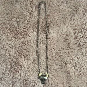 Avon Silver Necklace Minimalist Pendant